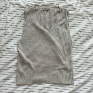 Margaret Howell Sleeveless V-Neck Sweater Vest